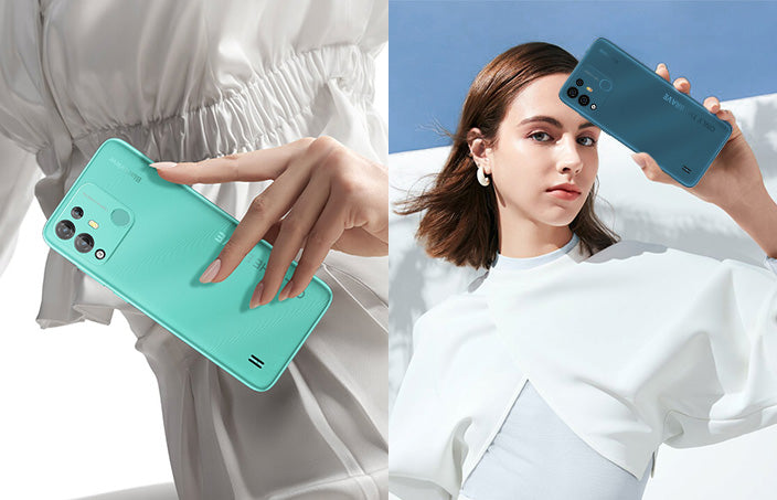 Energetic green phone & various of greenness phones 4G light and thin