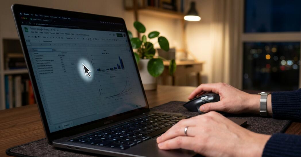 How do I fix a mouse cursor that keeps flashing?