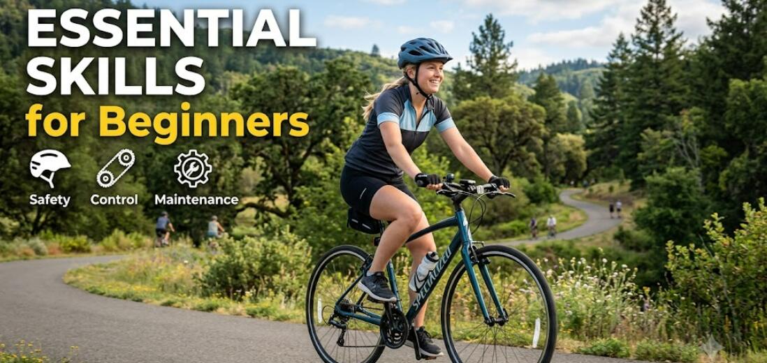 The 18 essential skills for outdoor cycling beginners