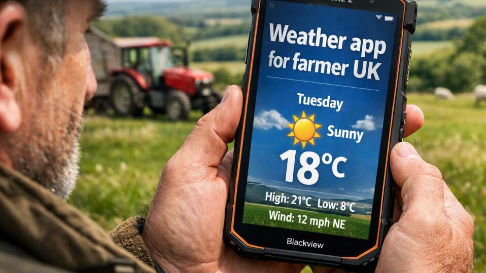 The 6 best weather apps for farmers in the UK