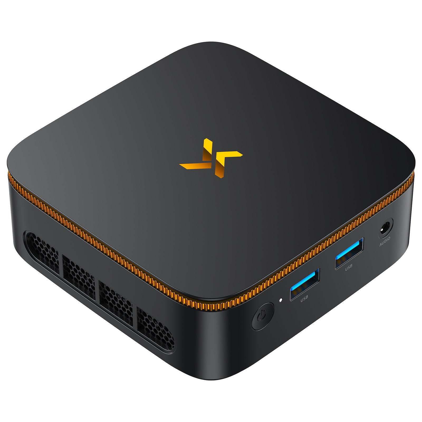 Huidun Mini-PC H50, AMD Ryzen 3 3300U, 16 GB RAM, 512 GB SSD, Mini-Desktop-Computer, Dual 4K Display (HDMI 2.0), WiFi+BT (RTL8852BE), Windows 11 Pro, 3 Jahre Garantie, VESA-Halterung für Monitor/Laptop