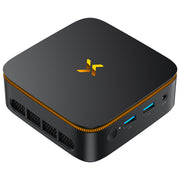 Huidun Mini-PC H50, AMD Ryzen 3 3300U, 16 GB RAM, 512 GB SSD, Mini-Desktop-Computer, Dual 4K Display (HDMI 2.0), WiFi+BT (RTL8852BE), Windows 11 Pro, 3 Jahre Garantie, VESA-Halterung für Monitor/Laptop