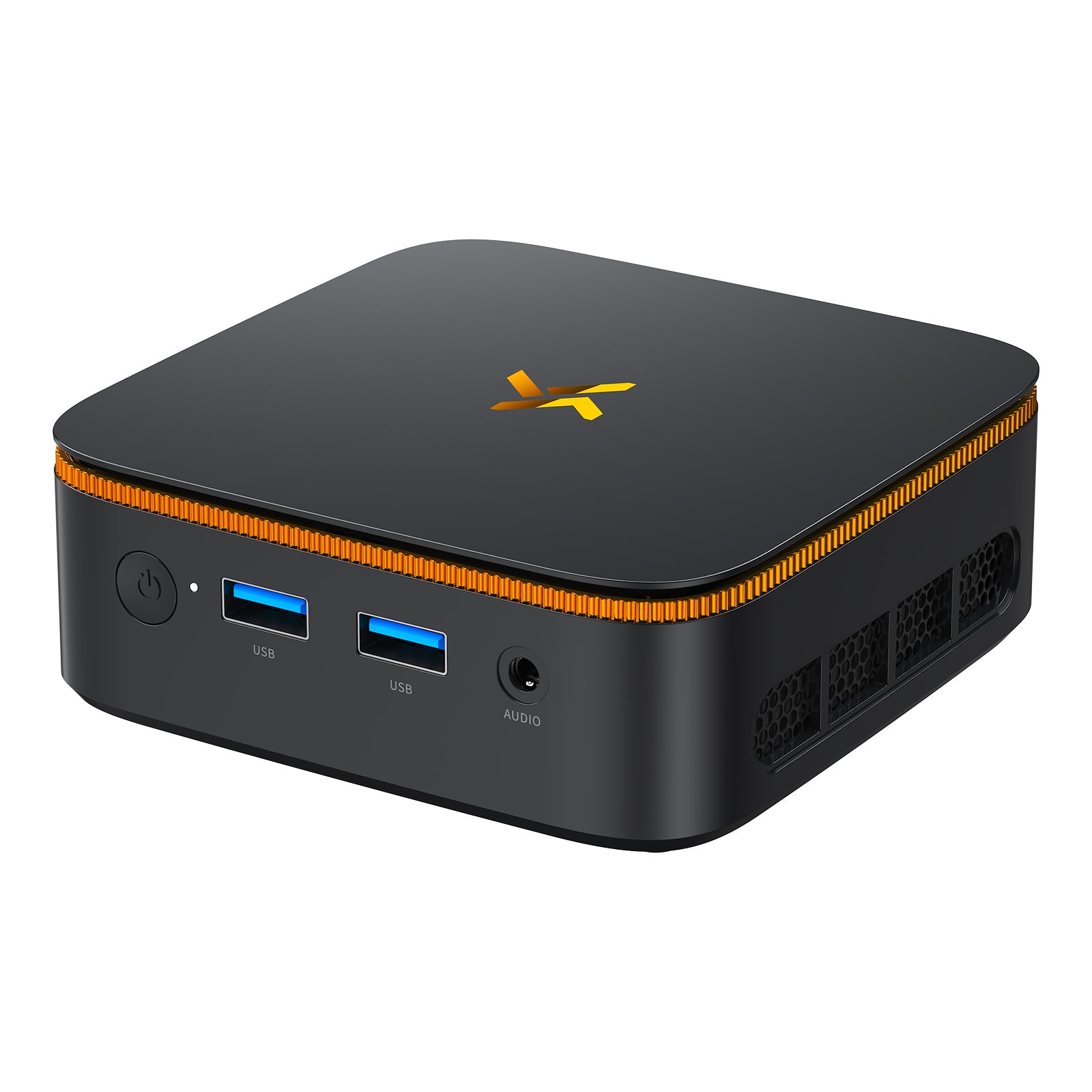 Huidun Mini-PC H50, AMD Ryzen 3 3300U, 16 GB RAM, 512 GB SSD, Mini-Desktop-Computer, Dual 4K Display (HDMI 2.0), WiFi+BT (RTL8852BE), Windows 11 Pro, 3 Jahre Garantie, VESA-Halterung für Monitor/Laptop