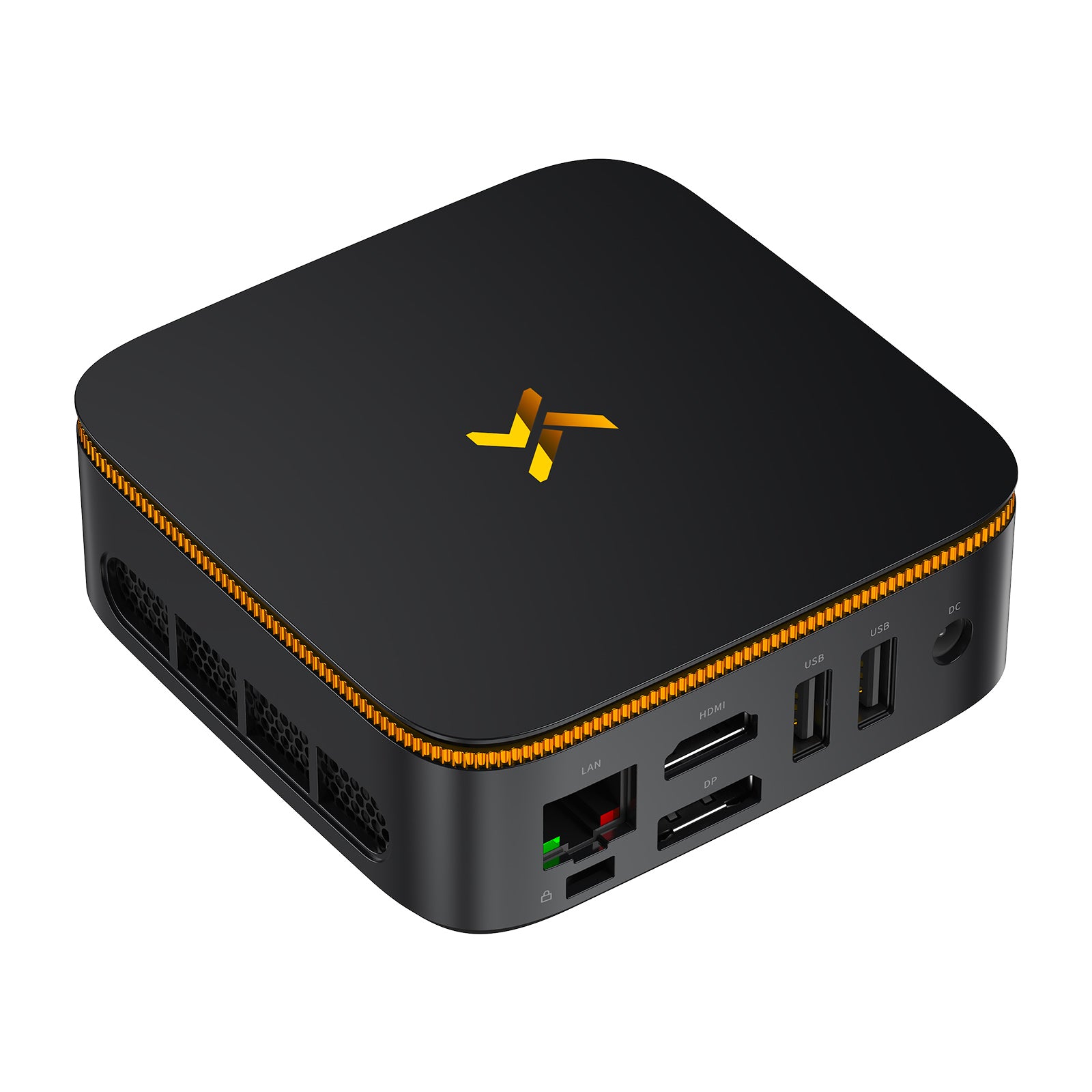 Huidun Mini-PC H50, AMD Ryzen 3 3300U, 16 GB RAM, 512 GB SSD, Mini-Desktop-Computer, Dual 4K Display (HDMI 2.0), WiFi+BT (RTL8852BE), Windows 11 Pro, 3 Jahre Garantie, VESA-Halterung für Monitor/Laptop