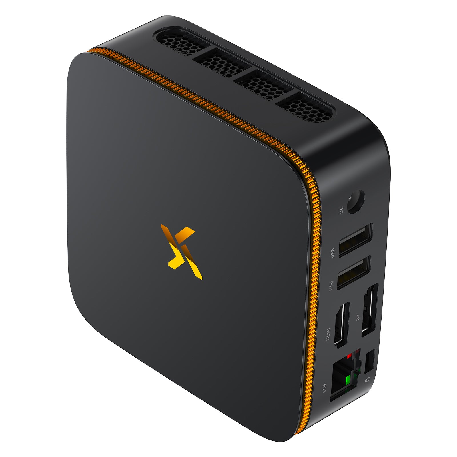 Huidun Mini-PC H50, AMD Ryzen 3 3300U, 16 GB RAM, 512 GB SSD, Mini-Desktop-Computer, Dual 4K Display (HDMI 2.0), WiFi+BT (RTL8852BE), Windows 11 Pro, 3 Jahre Garantie, VESA-Halterung für Monitor/Laptop