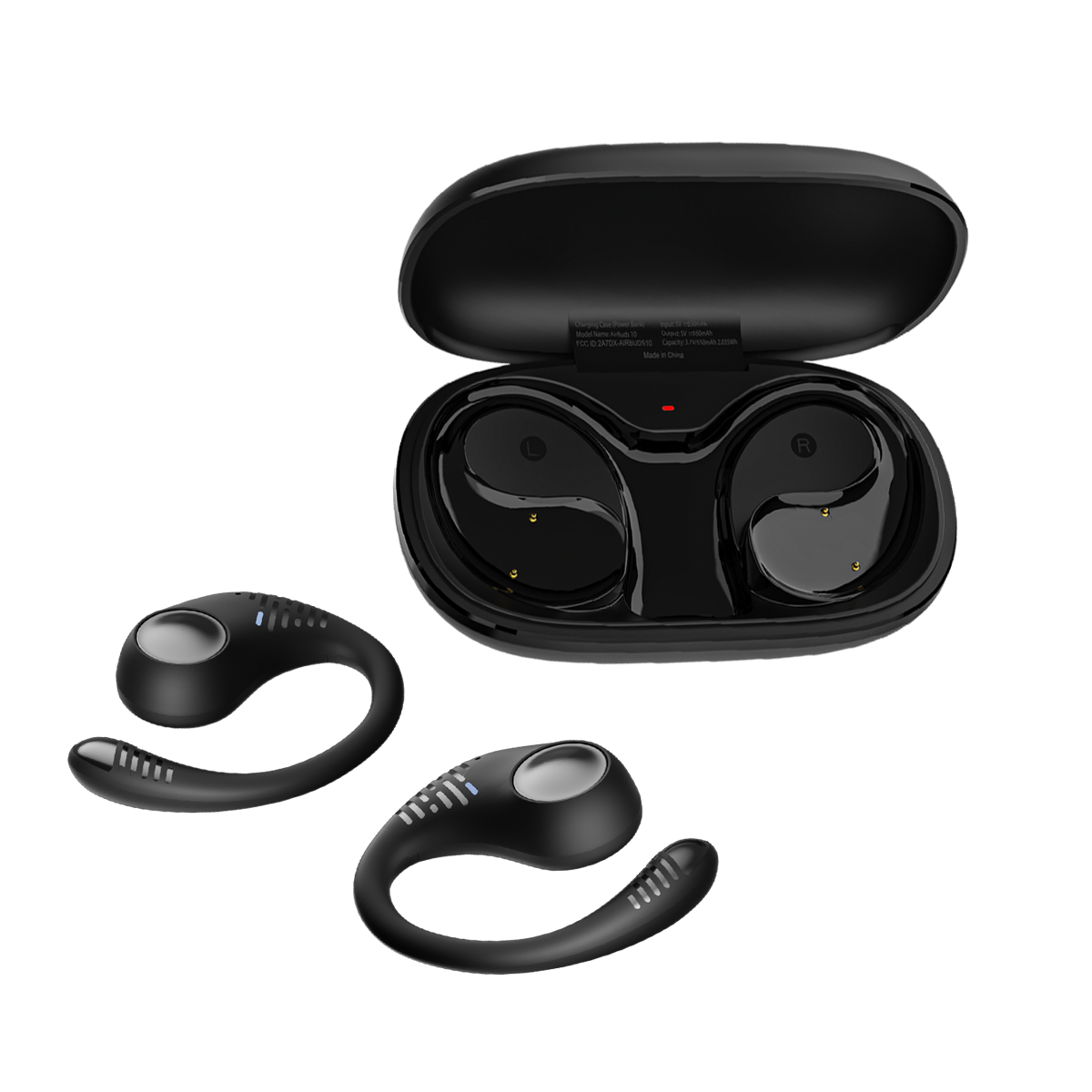 Blackview AirBuds 10 IP68 &amp; IP69 Wasserdichte Open-Ear-Outdoor- und Sport-TWS-Ohrhörer