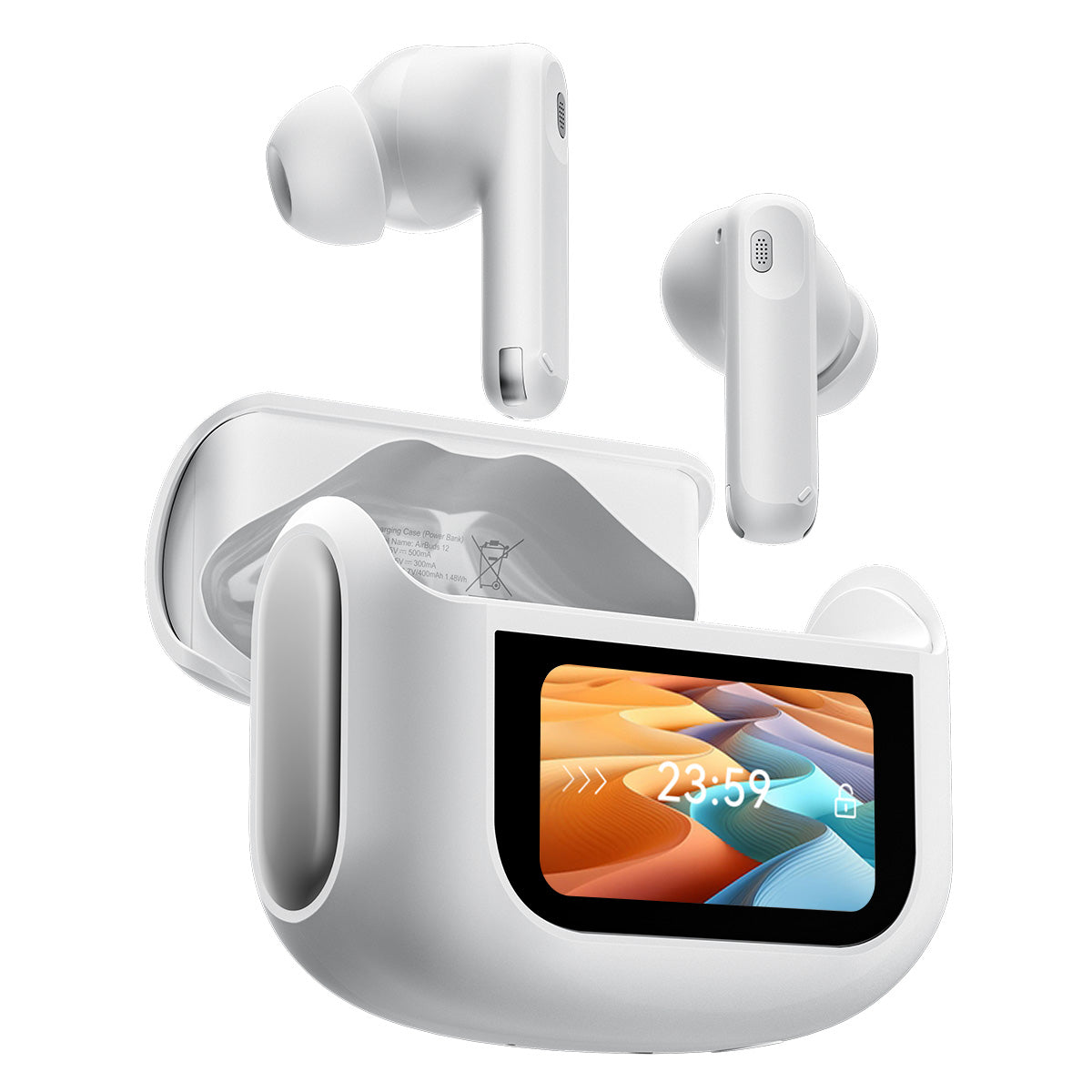 Blackview AirBuds 12 IPX7 Wasserdichte ANC/ENC-Geräuschunterdrückung In-Ear-TWS-Ohrhörer 