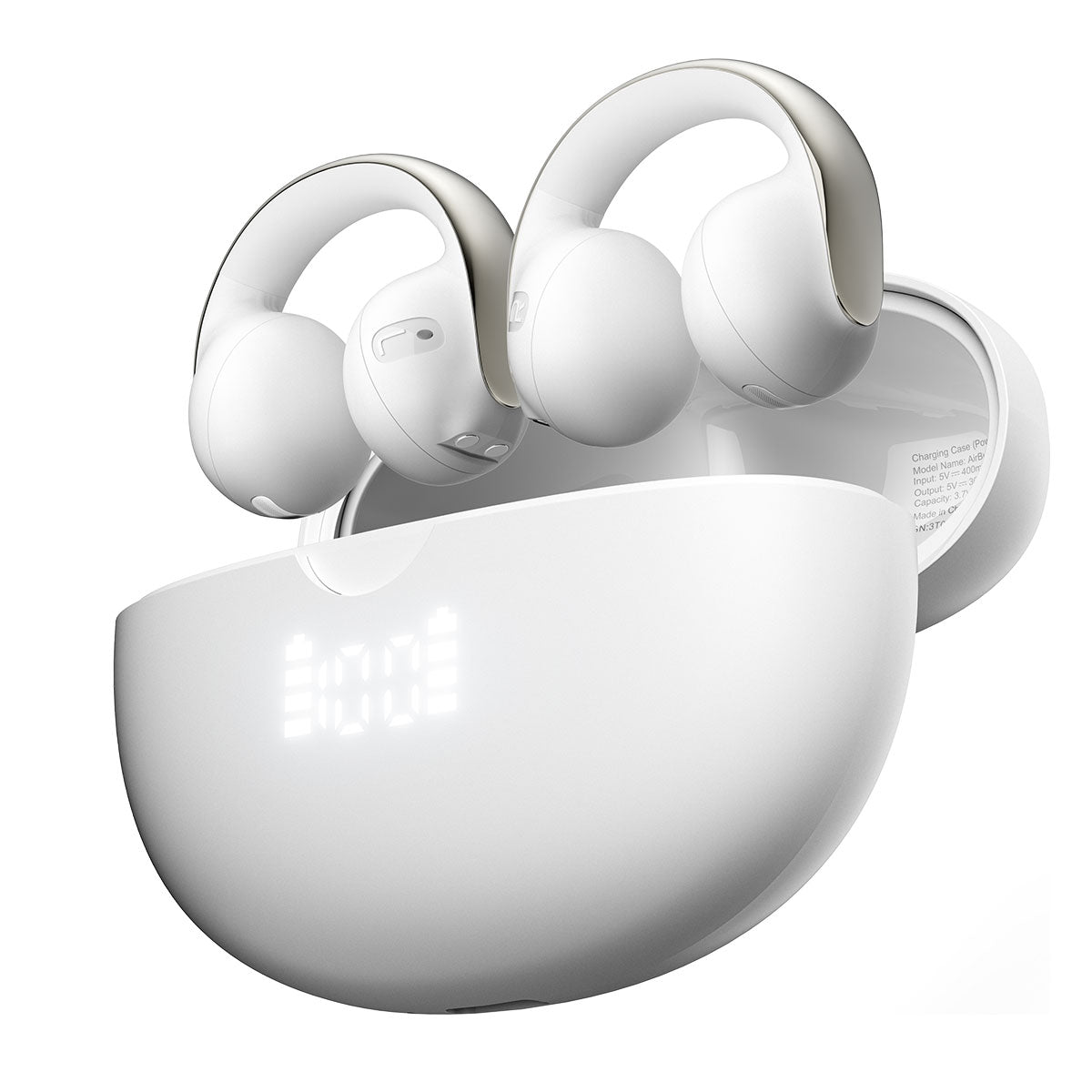 Blackview AirBuds 13 IPX7 Waterproof Smart Noise Reduction Bluetooth 5.4 Clip-on OWS Earbuds
