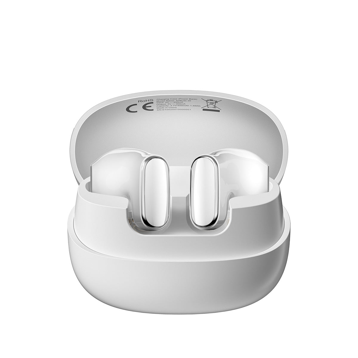Blackview AirBuds 20 IPX7 Wasserdichte Bluetooth 5.4 Halb-In-Ear TWS Ohrhörer 