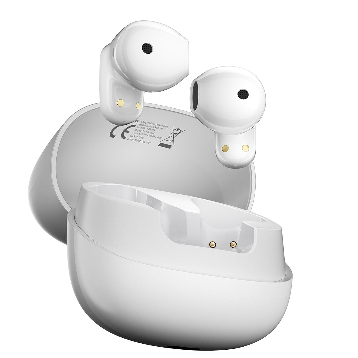Blackview AirBuds 20 IPX7 Wasserdichte Bluetooth 5.4 Halb-In-Ear TWS Ohrhörer 