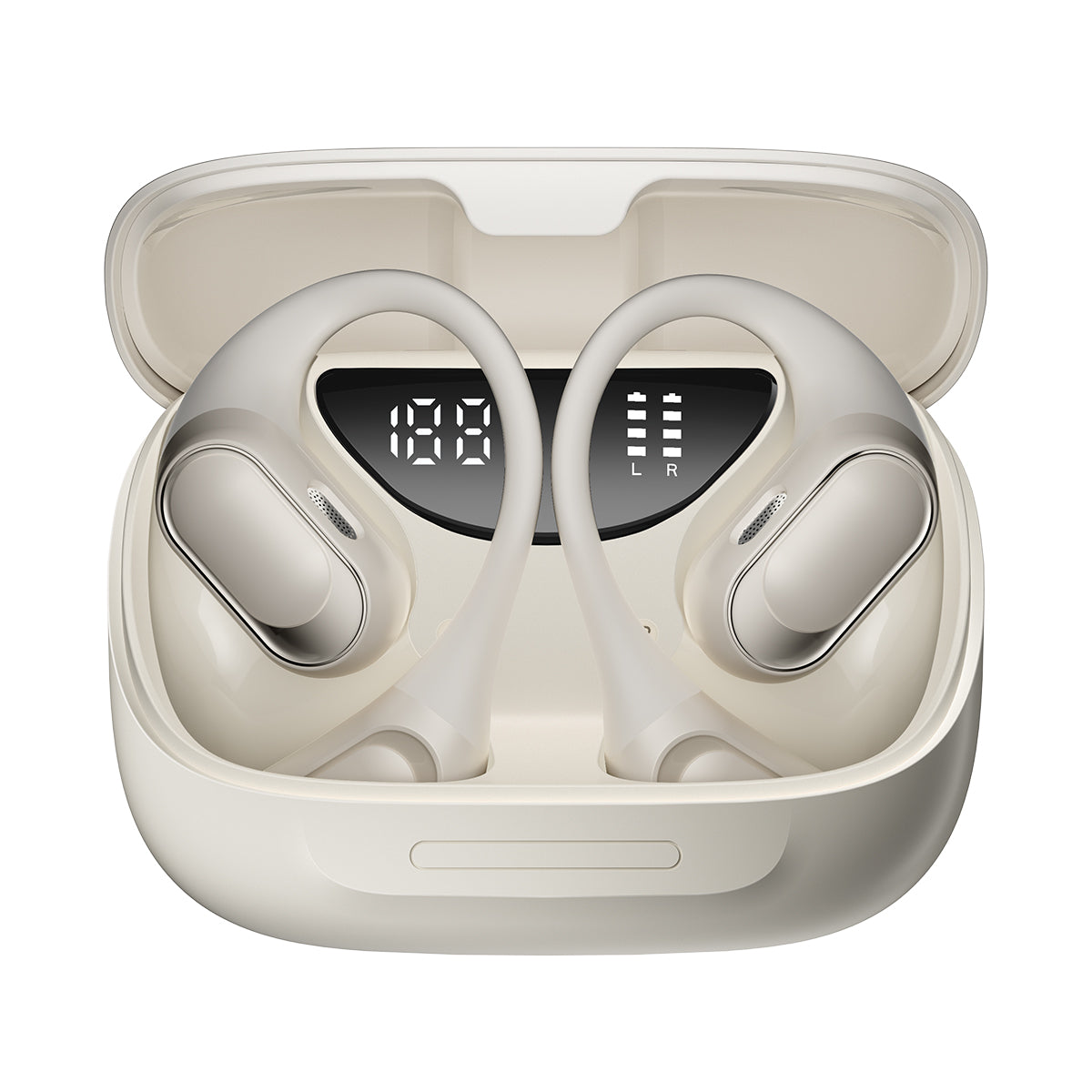Blackview AirBuds 200 IP68 Waterproof AI-powered ENC Bluetooth 5.4 Open-ear OWS Earbuds