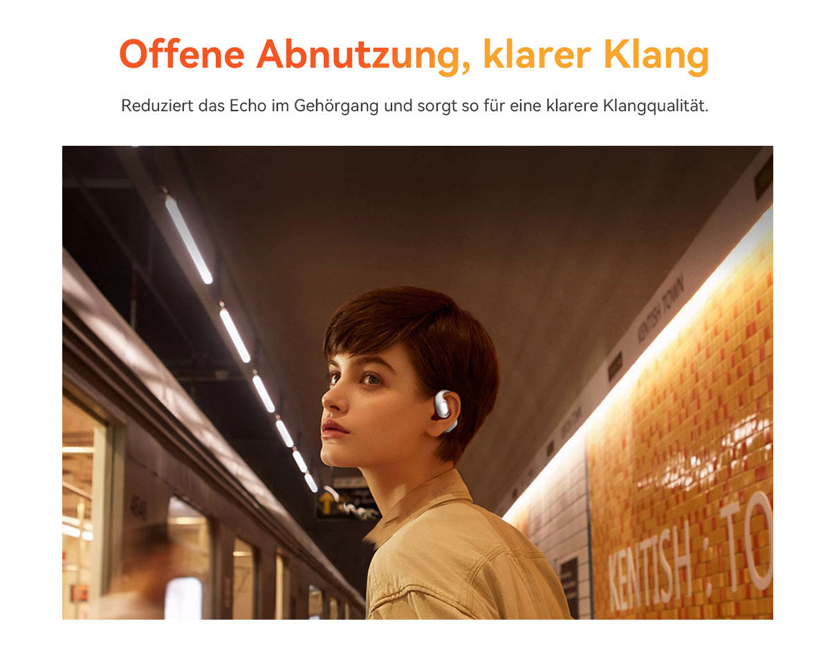 Blackview Airbuds 200 IP68 wasserdichte Open-Ear-TWS-Ohrhörer