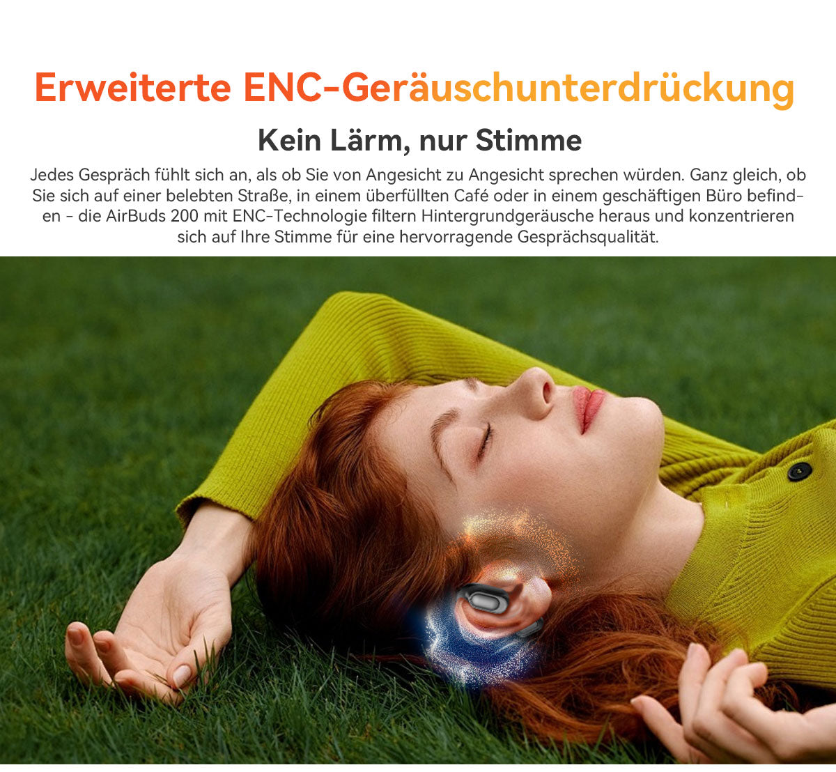 Blackview Airbuds 200 IP68 wasserdichte Open-Ear-TWS-Ohrhörer