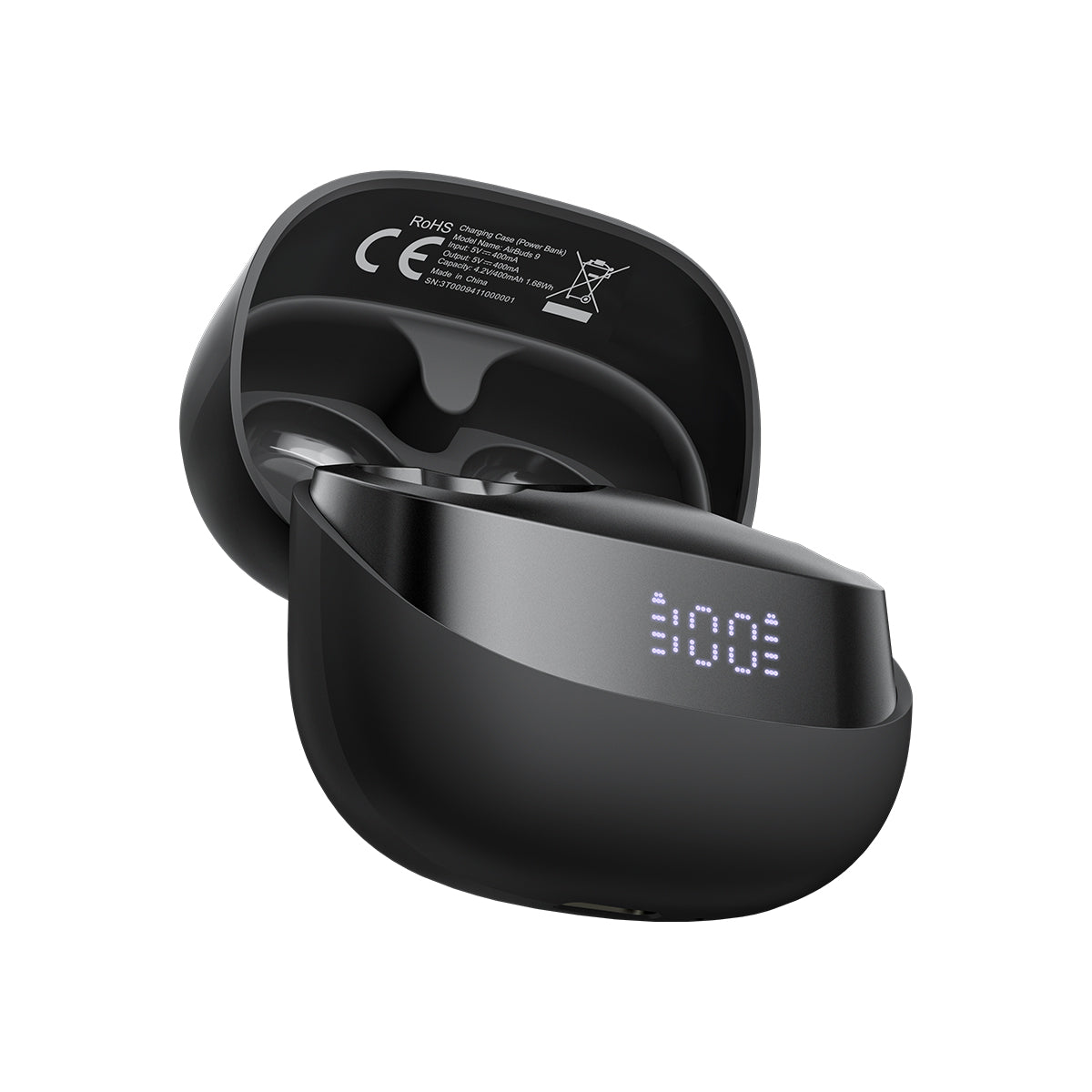 Blackview AirBuds 9 Smart LED Power Display PNC Rauschunterdrückung Schlafmodus In-Ear TWS Ohrhörer
