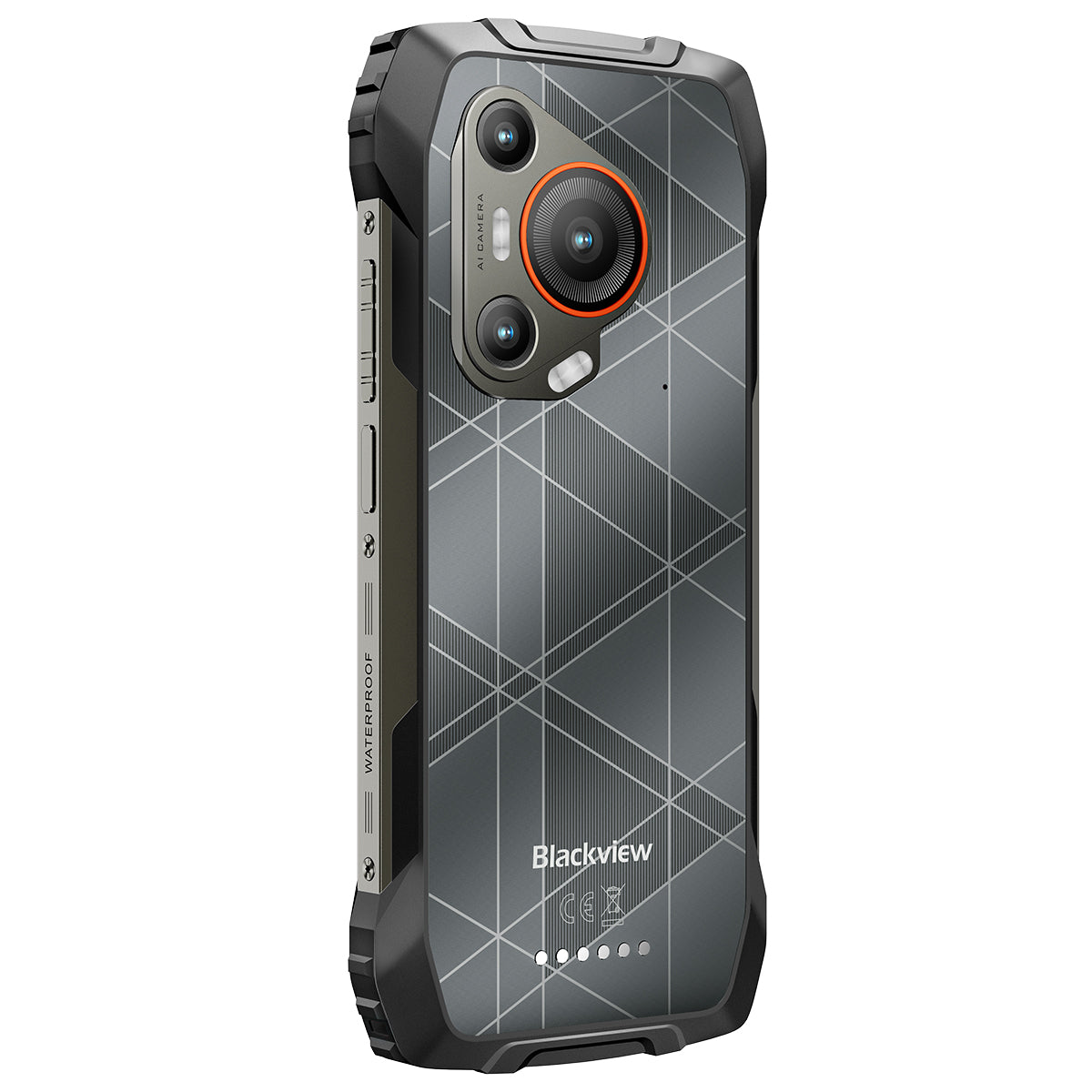 Blackview BL7000 6,78-Zoll MediaTek Dimensity 6300 50MP+20MP Nachtsichtkamera 7500mAh 5G KI Robust Smartphone