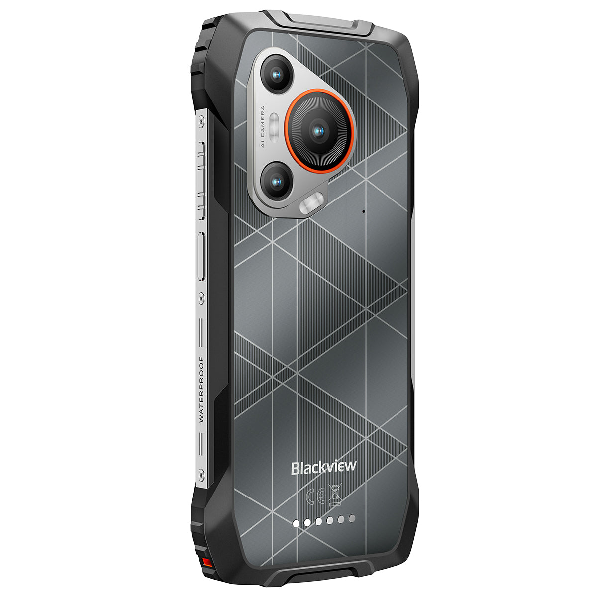 Blackview BL7000 6,78-Zoll MediaTek Dimensity 6300 50MP+20MP Nachtsichtkamera 7500mAh 5G KI Robust Smartphone