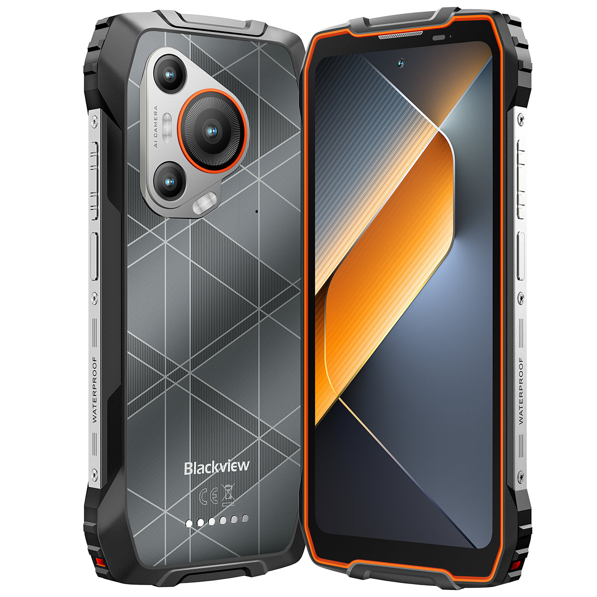 Blackview BL7000 6,78-Zoll MediaTek Dimensity 6300 50MP+20MP Nachtsichtkamera 7500mAh 5G KI Robust Smartphone