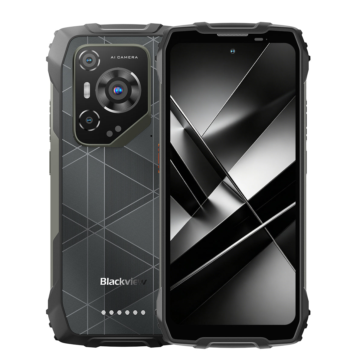 Blackview BL7000 Pro 6,78 Zoll 8+256GB/512GB MediaTek Dimensity 6300 50MP+20MP Nachtsichtkamera 7500mAh 5G KI Robusttelefon