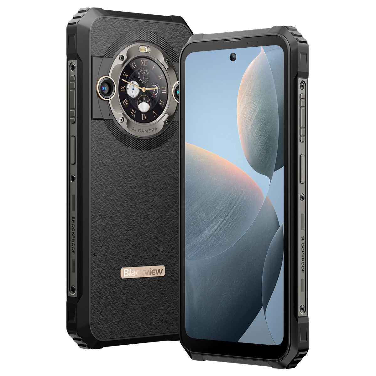 Blackview BL9000 6,78-Zoll 120Hz Display 12+512GB Dimensity 8020 8800mAh 5G Dual-screen Robuste Handy 