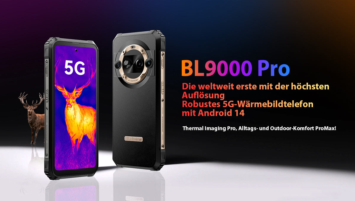 Blackview BL9000 Pro 5G Wärmebildkamera Robustes Telefon