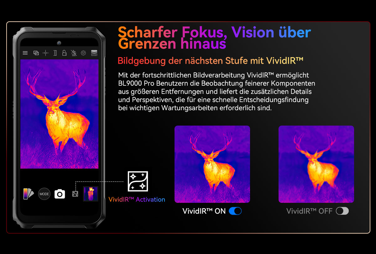 Blackview BL9000 Pro 5G Wärmebildkamera Robustes Telefon