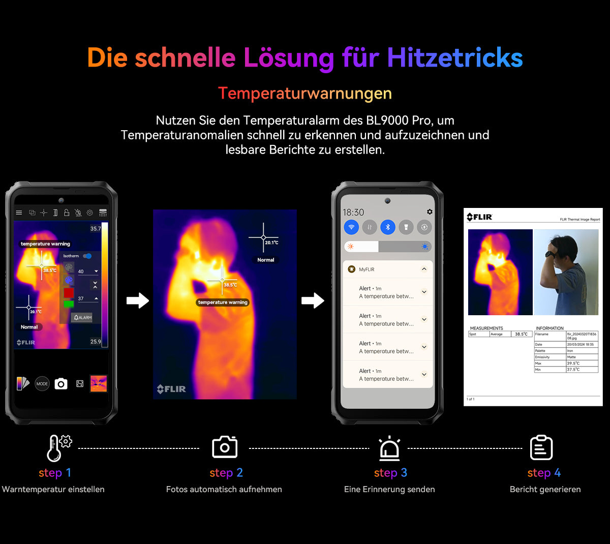 Blackview BL9000 Pro 5G Wärmebildkamera Robustes Telefon
