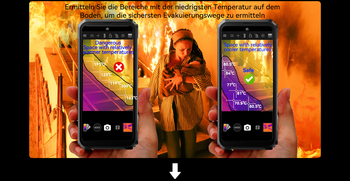 Blackview BL9000 Pro 5G Wärmebildkamera Robustes Telefon