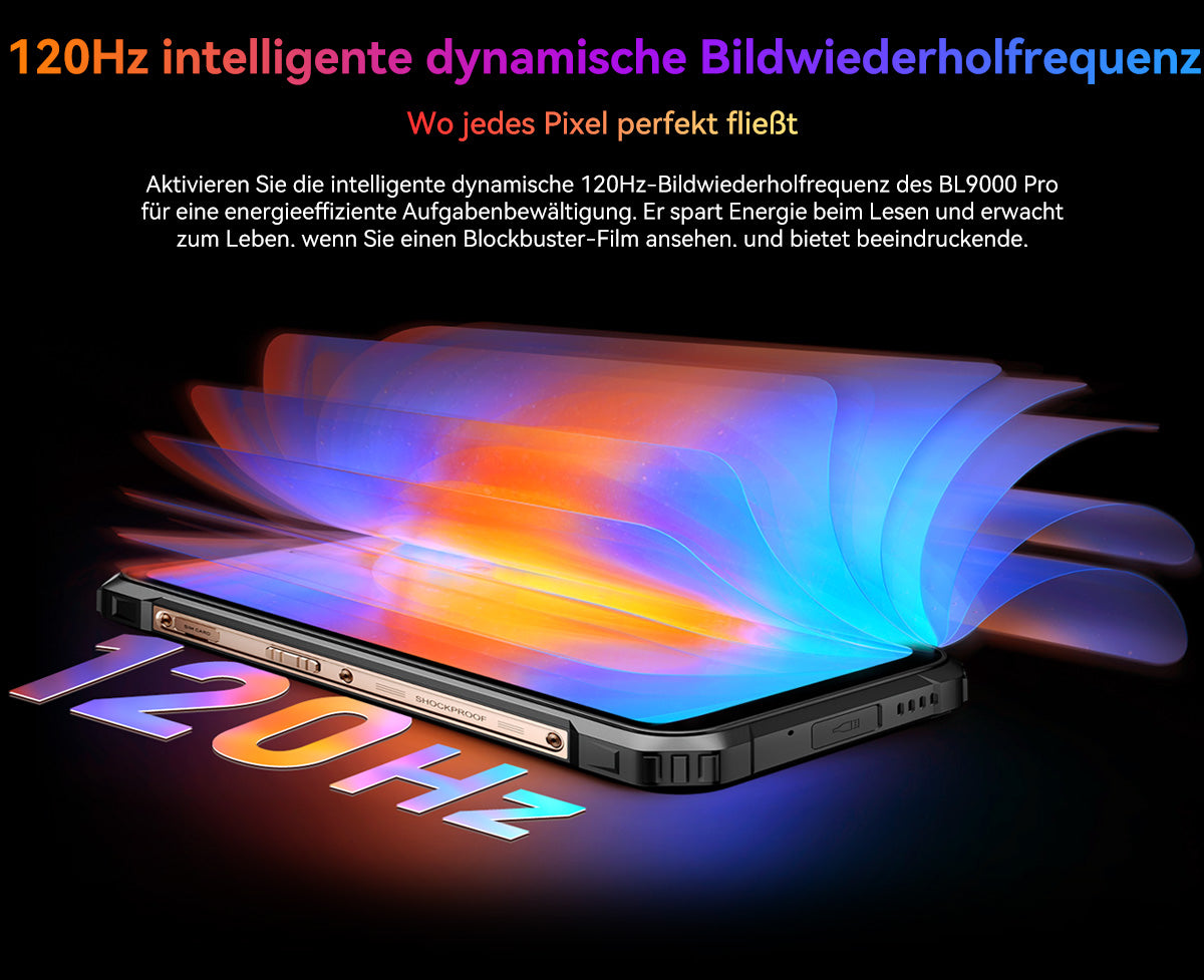 Blackview BL9000 Pro 5G Wärmebildkamera Robustes Telefon