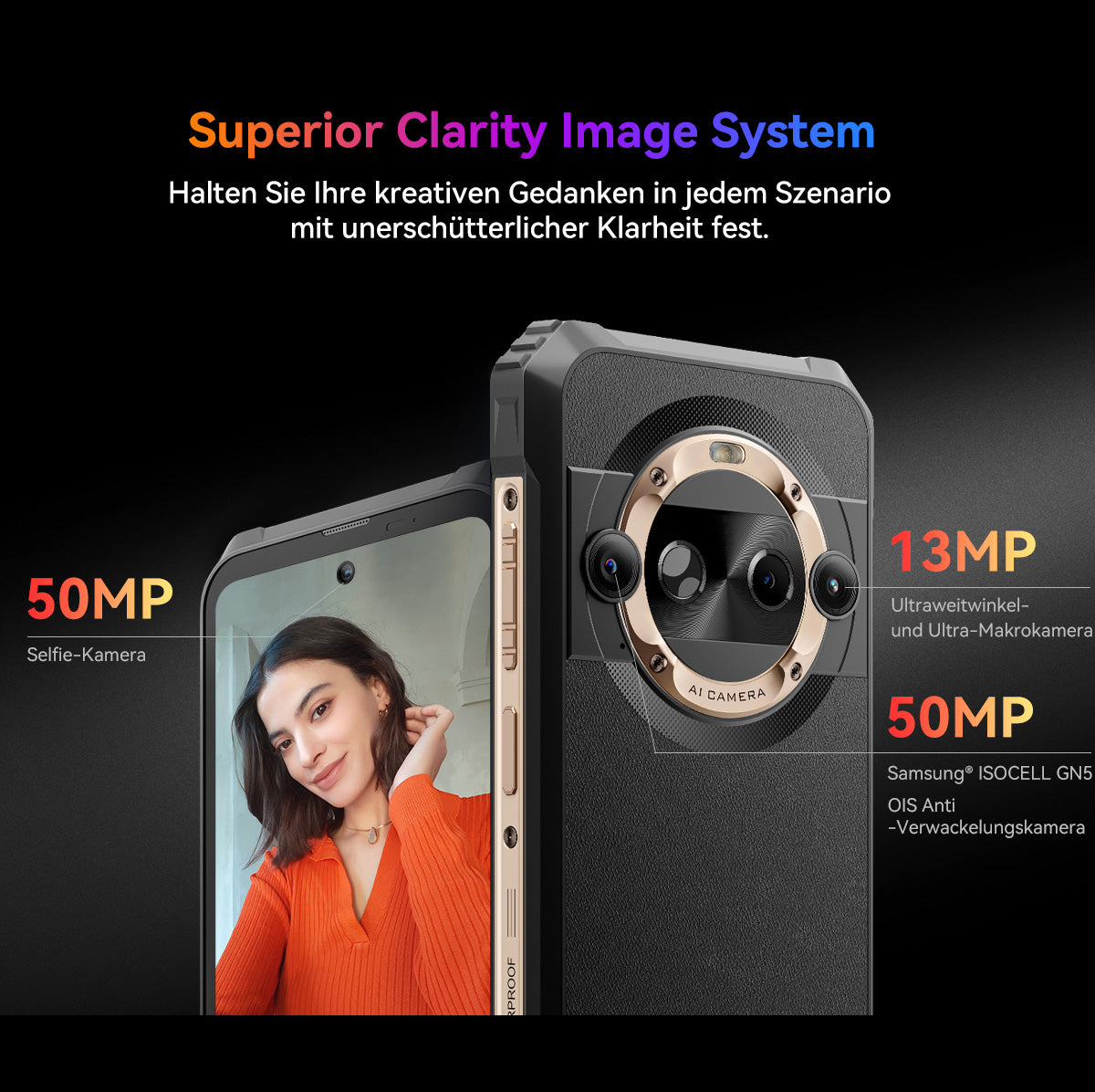 Blackview BL9000 Pro 5G Wärmebildkamera Robustes Telefon