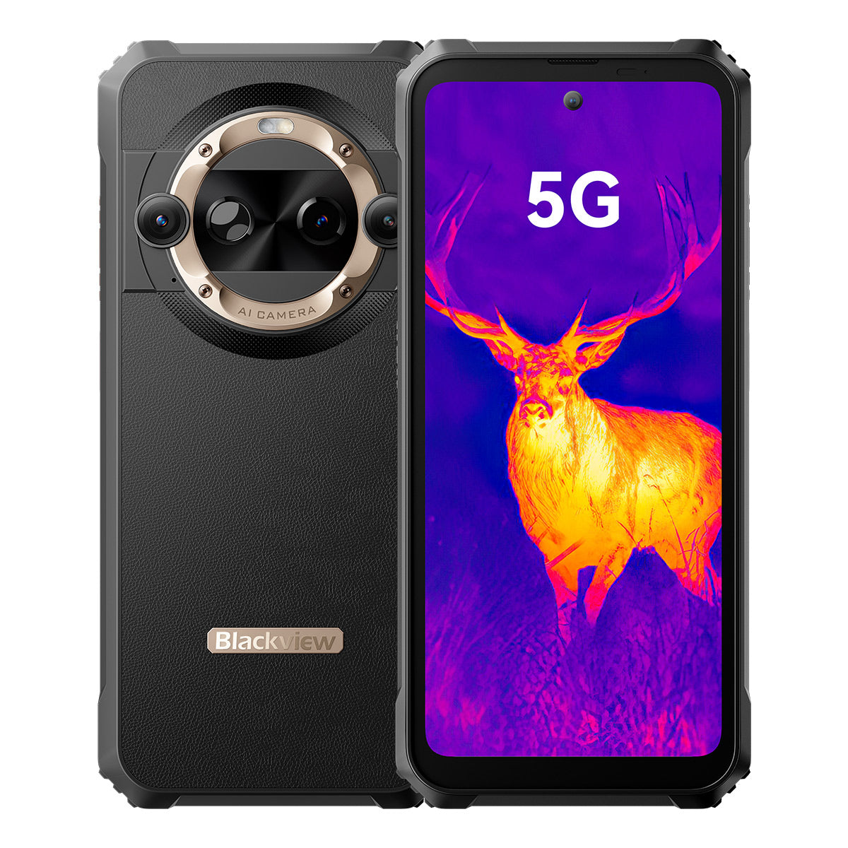 Blackview BL9000 Pro 5G 12+512GB FLIR® Lepton 3.5 Wärmebildkamera MyFLIR® Pro APP 6,78 Zoll Dimensity 8020 6nm Robustes Mobiltelefon 