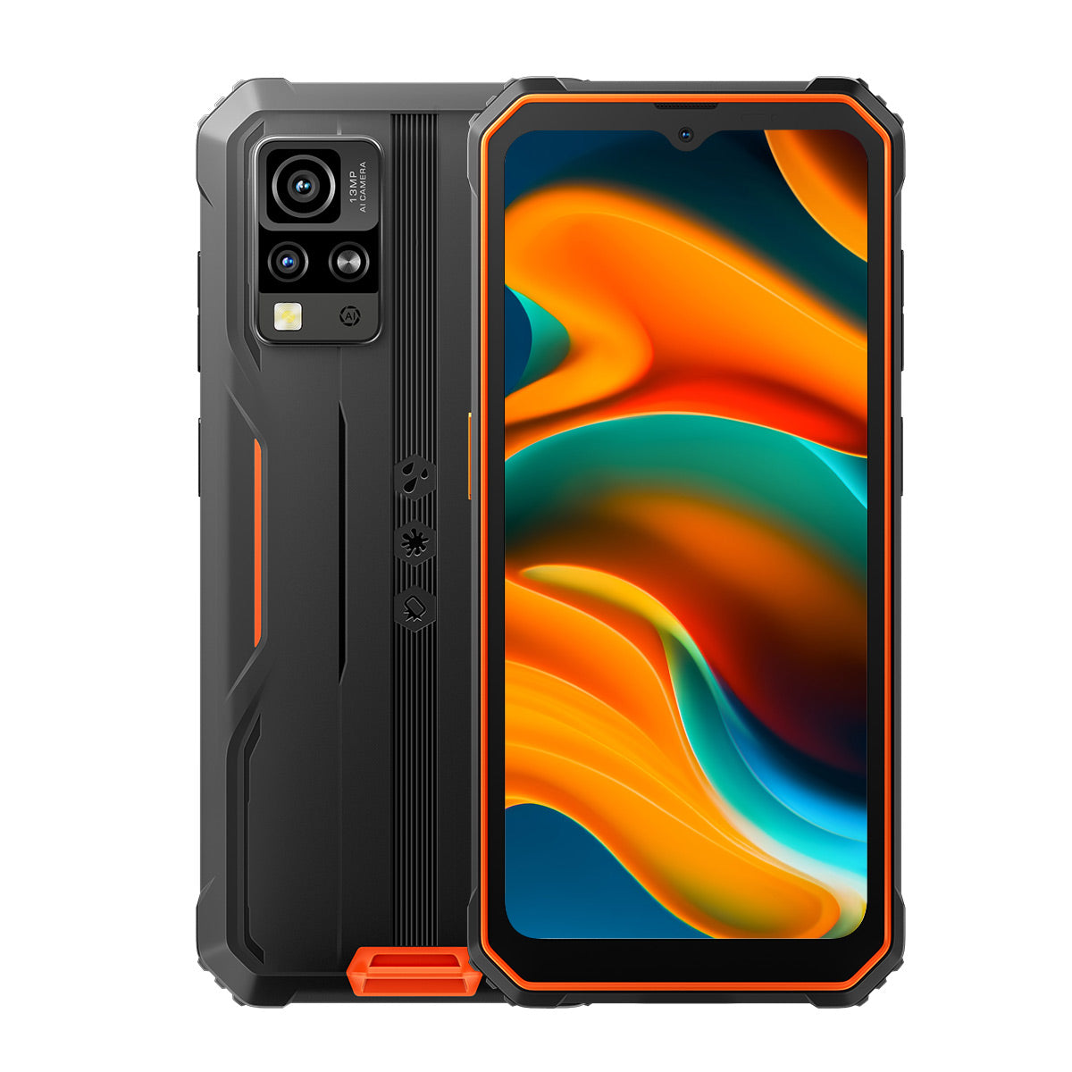 Blackview BV4800 6.56-Inch 13MP Camera Helio A22 2+32GB/3+64GB 5180mAh Rugged 4G Cellphone