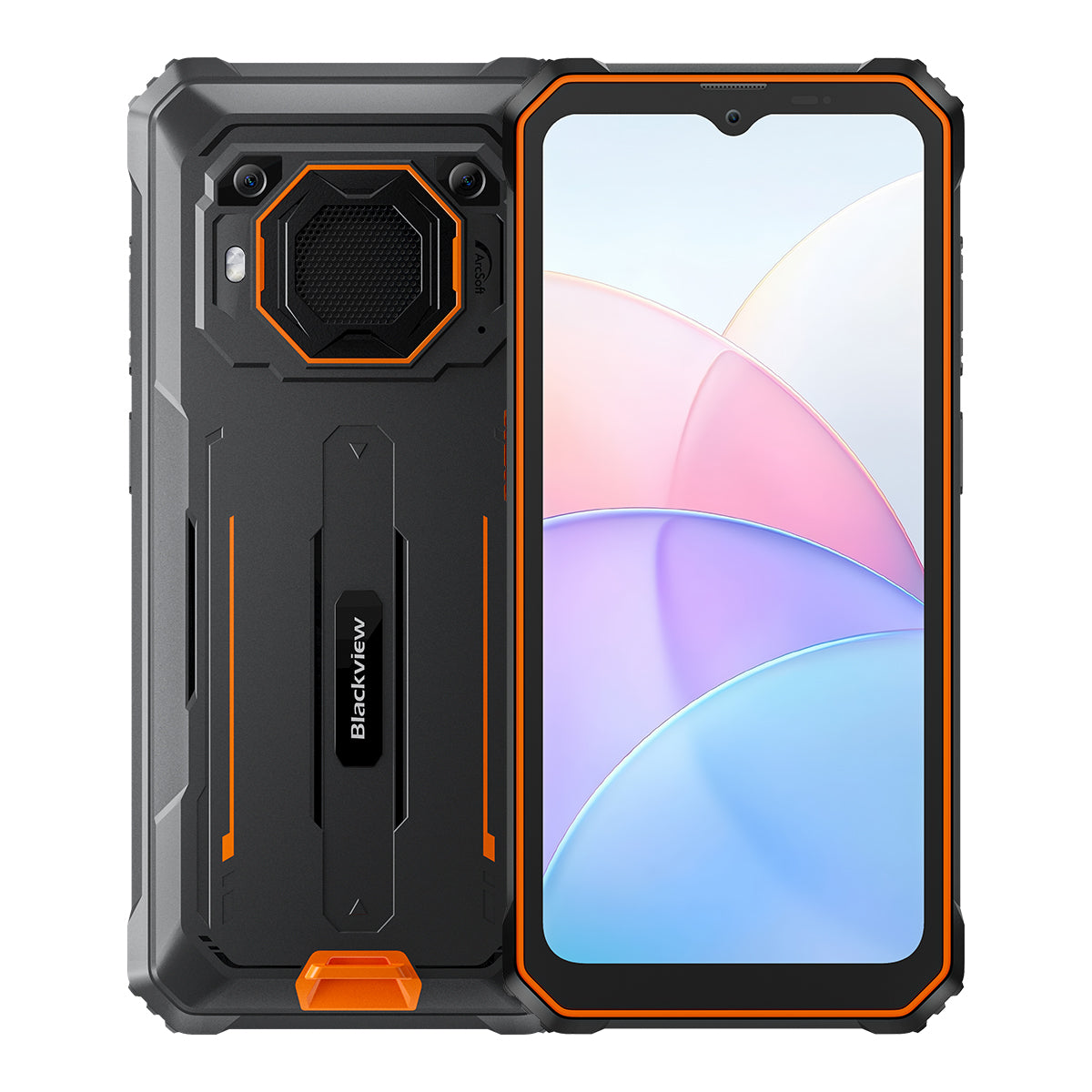 Blackview BV6200 6.56-Inch 4+64GB 13000mAh Loud Speaker 4G Ruggedized Cellphone