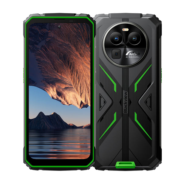 Blackview BV8100 Superhelle Dual-LED-Taschenlampe, 6,5-Zoll-120-Hz-Display, MediaTek Helio G99, 8/12+256 GB, 8800 mAh, 4G, robustes Telefon 
