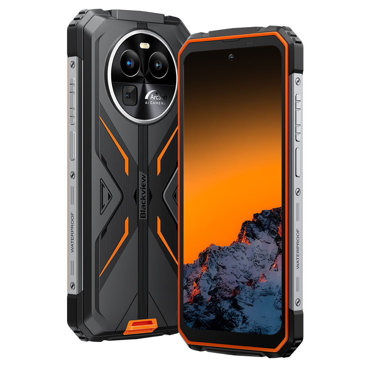 Blackview BV8100 Super-bright Dual LED Flashlight 6.5-Inch 120Hz Display MediaTek Helio G99 8/12+256GB 8800mAh 4G Ruggedized Cellphone