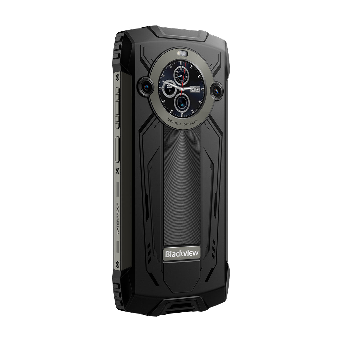 Blackview BV8200 6,5 Zoll 120 Hz Haupt- und 1,3 Zoll Sekundärdisplay 12+256 GB Eingebaute 170LM Taschenlampe 8800 mAh 4G Robustes Mobiltelefon 