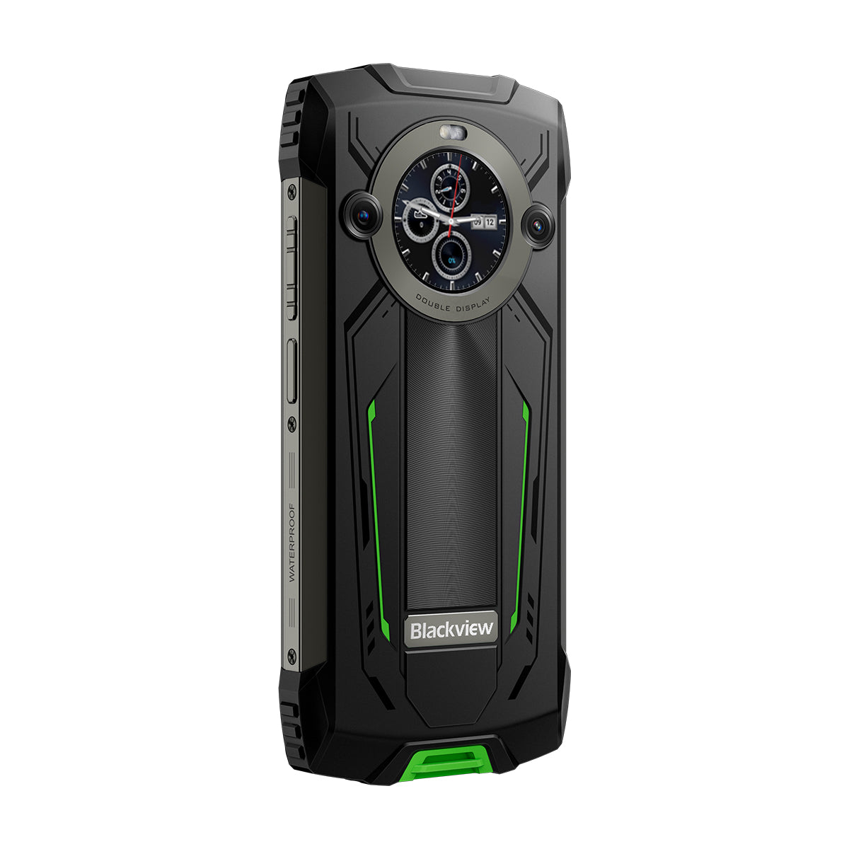 Blackview BV8200 6,5 Zoll 120 Hz Haupt- und 1,3 Zoll Sekundärdisplay 12+256 GB Eingebaute 170LM Taschenlampe 8800 mAh 4G Robustes Mobiltelefon 