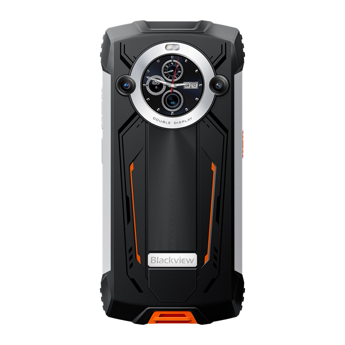 Blackview BV8200 6,5 Zoll 120 Hz Haupt- und 1,3 Zoll Sekundärdisplay 12+256 GB Eingebaute 170LM Taschenlampe 8800 mAh 4G Robustes Mobiltelefon 