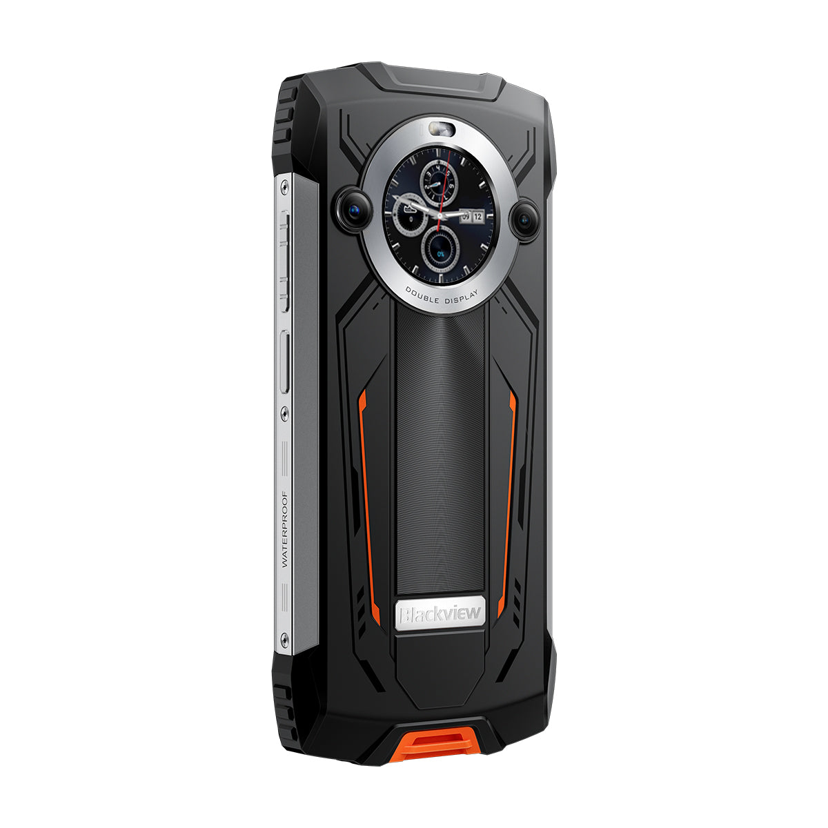 Blackview BV8200 6,5 Zoll 120 Hz Haupt- und 1,3 Zoll Sekundärdisplay 12+256 GB Eingebaute 170LM Taschenlampe 8800 mAh 4G Robustes Mobiltelefon 