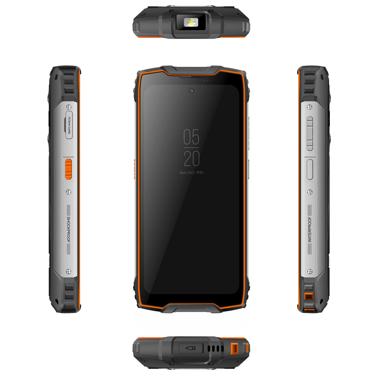 Blackview BV9300 Pro 8/12 GB + 256 GB 6,7 Zoll Haupt- und 1,3 Zoll rundes Sekundärdisplay Integrierte 100-LM-Taschenlampe 15080 mAh 4G Robustes Smartphone 