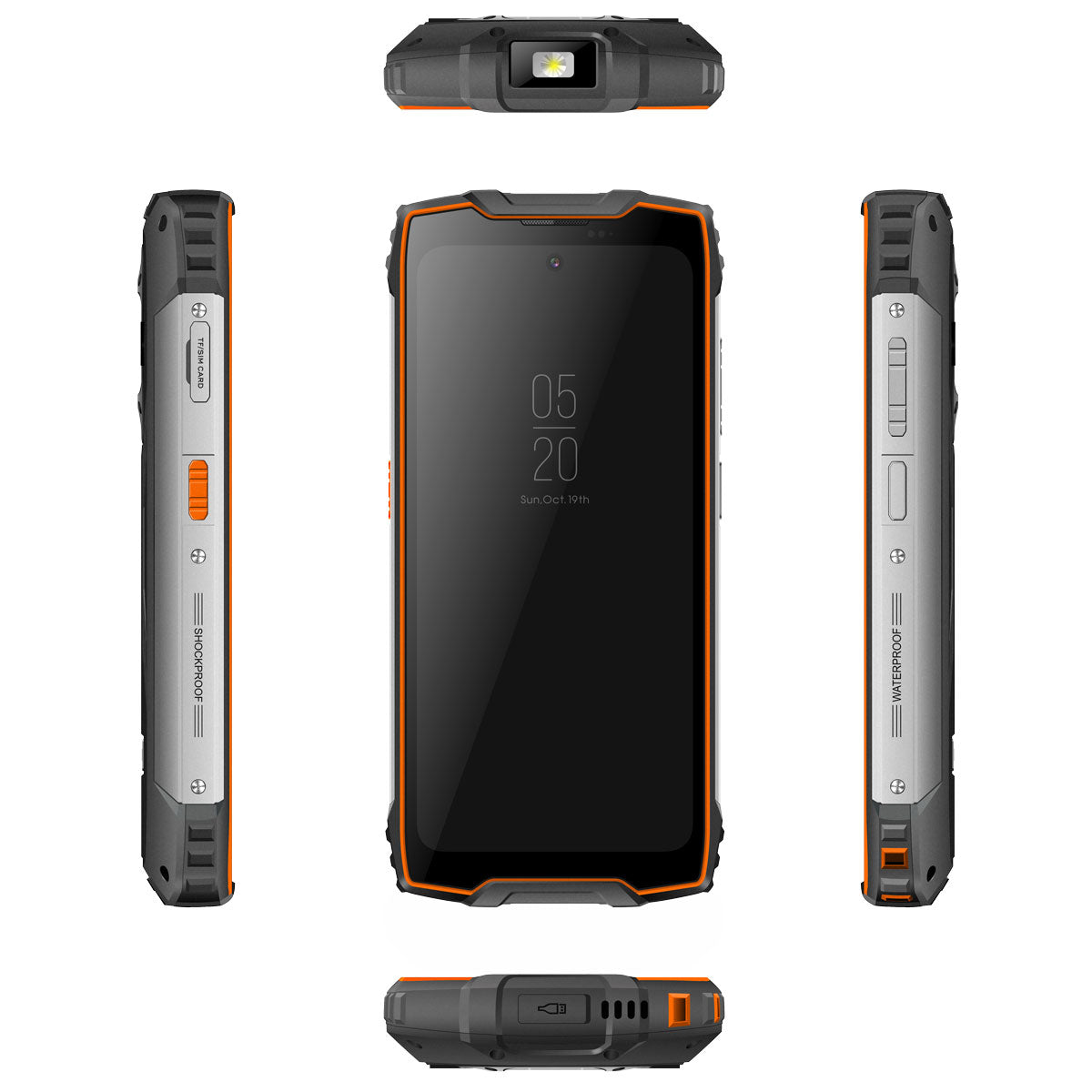 Blackview BV9300 Pro 8/12GB+256GB 6.7-Inch Main & 1.3-inch Round Secondary Display Built-in 100LM Flashlight 15080mAh Rugged 4G Cellphone
