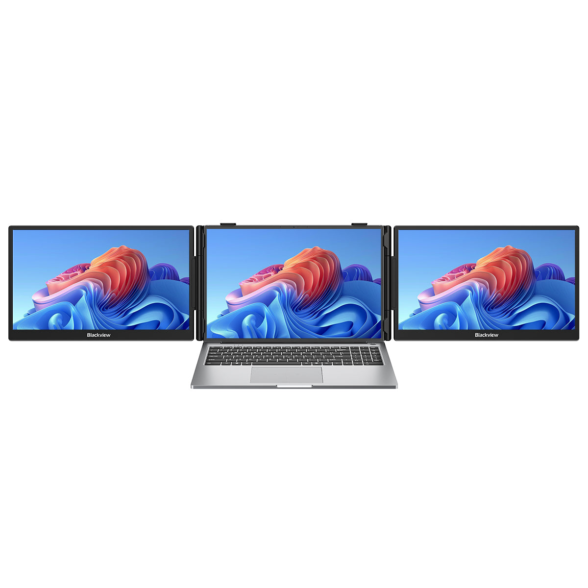 Blackview DCM5 14-Zoll Dual-Monitor Tragbarer Laptop-Bildschirm-Erweiterer mit Lautsprecher