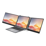 Blackview DCM6 Pro 14-Zoll Dual-Monitor Tragbarer Laptop-Bildschirm-Erweiterer mit 2 USB-C-Anschlüssen