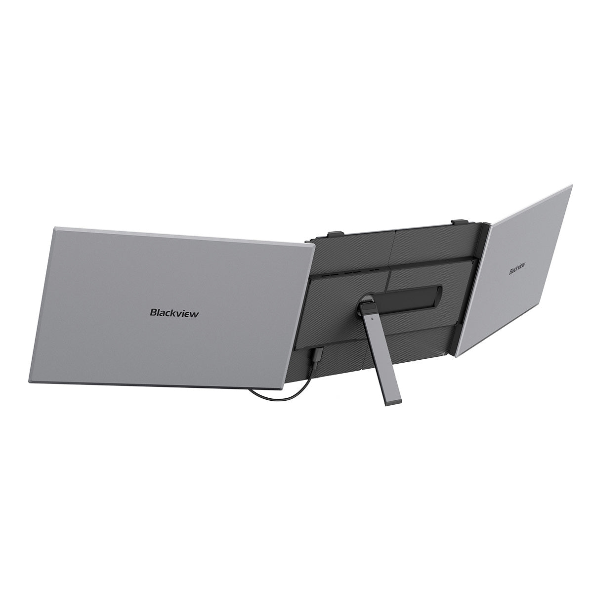 Blackview DCM6 Pro 14-Zoll Dual-Monitor Tragbarer Laptop-Bildschirm-Erweiterer mit 2 USB-C-Anschlüssen