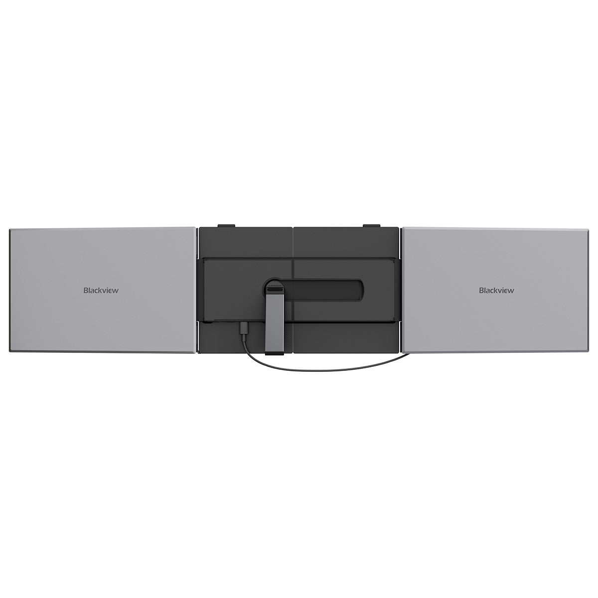 Blackview DCM6 Pro 14-Zoll Dual-Monitor Tragbarer Laptop-Bildschirm-Erweiterer mit 2 USB-C-Anschlüssen