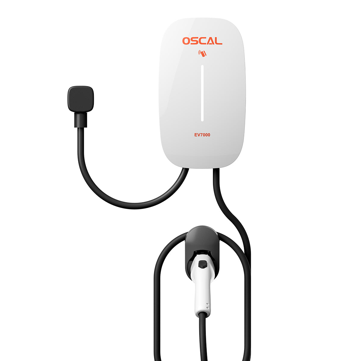 Oscal EV7000 7kW Smart Wall Mounted EV Charger w/ RFID Card Access & App Control
