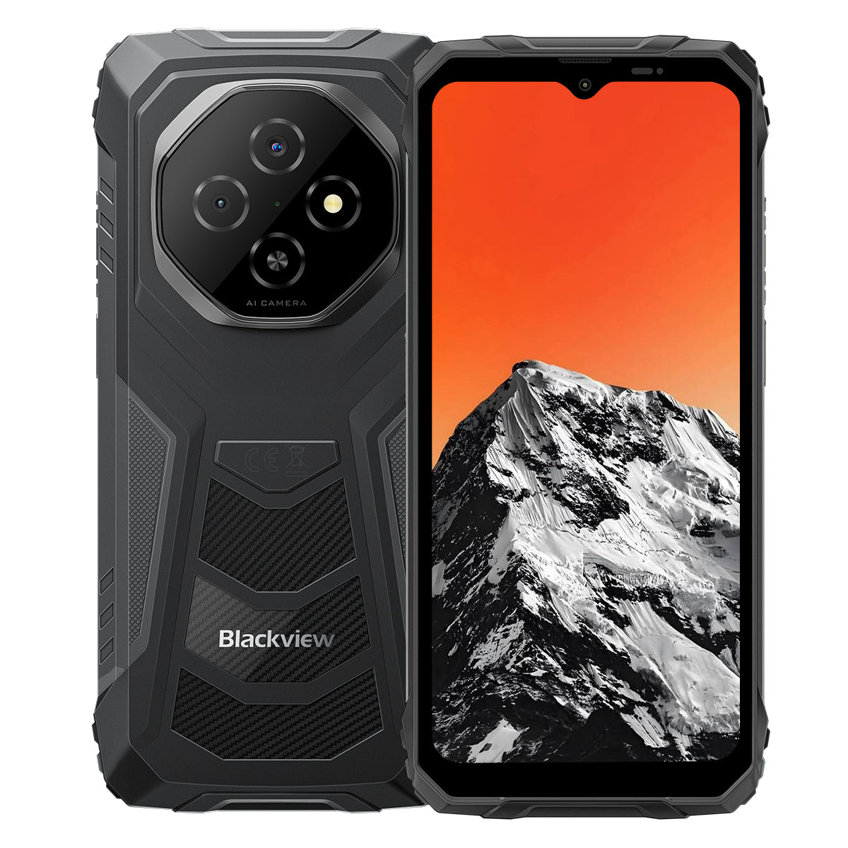 Blackview FORT 1 10000mAh 6.56-inch 90Hz Smart AI Display 4+128GB/6+256GB Unisoc Tiger T615 Octa-core Rugged 4G AI Phone