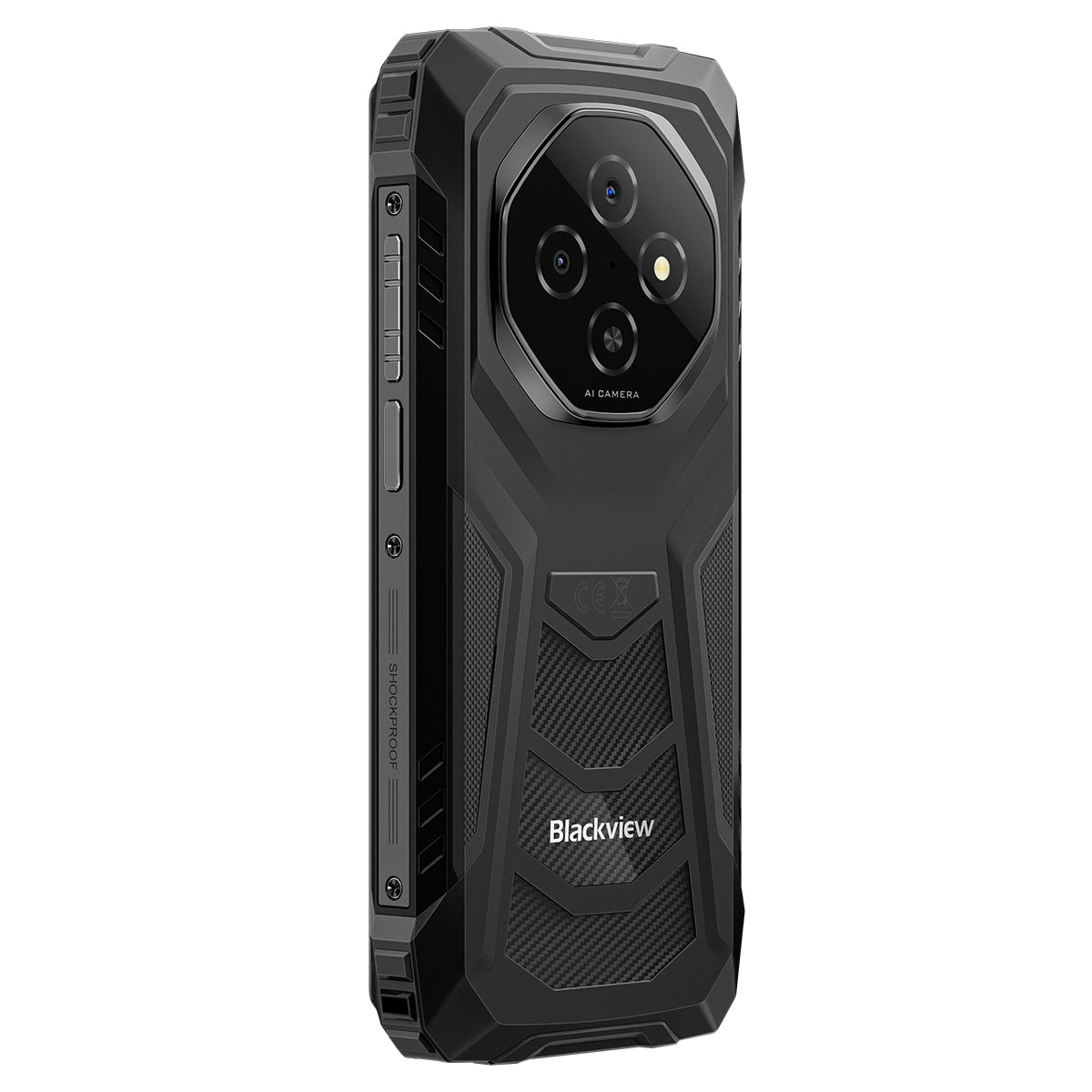 Blackview FORT 1 10000mAh 6.56-inch 90Hz Smart AI Display 4+128GB/6+256GB Unisoc Tiger T615 Octa-core Rugged 4G AI Phone