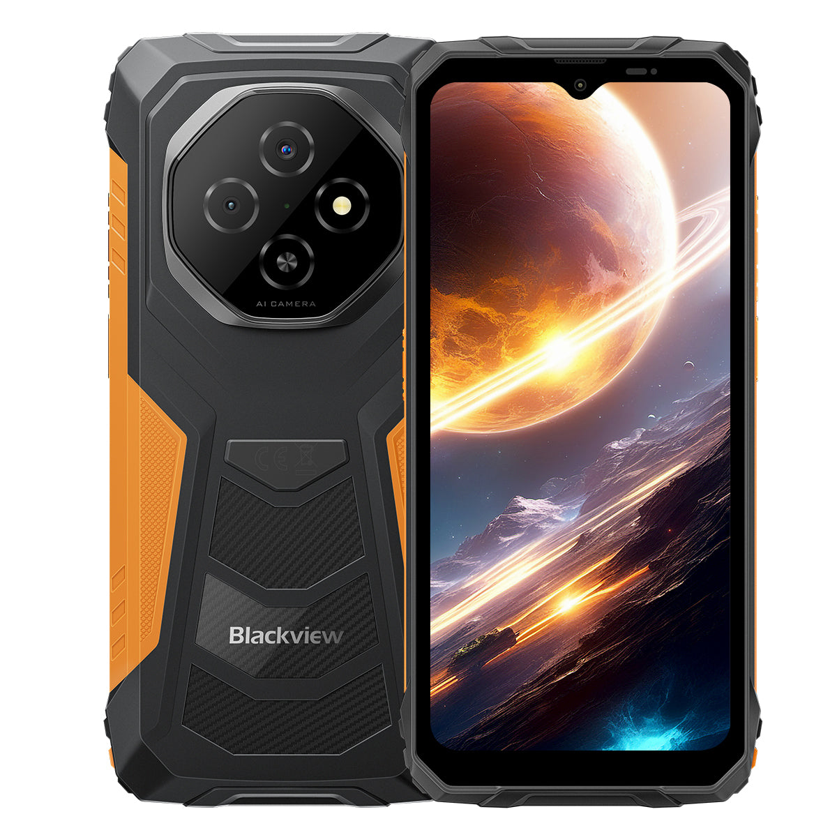 Blackview FORT 1 10000mAh 6.56-inch 90Hz Smart AI Display 4+128GB/6+256GB Unisoc Tiger T615 Octa-core Rugged 4G AI Phone