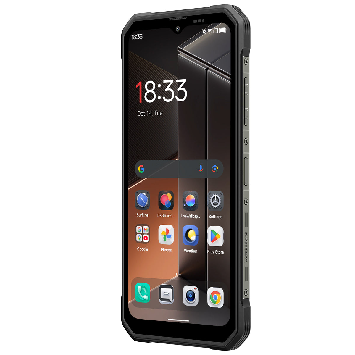 Blackview FORT 100 Ultra-slim 6.56-inch MediaTek Helio G81 Octa-core 8+128GB 5000mAh 16MP+13MP Camera Rugged 4G Cellphone