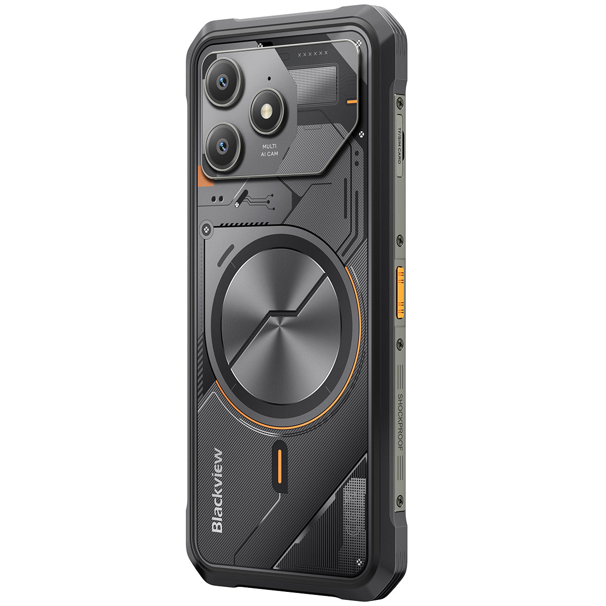 Blackview FORT 100 Ultra-slim 6.56-inch MediaTek Helio G81 Octa-core 8+128GB 5000mAh 16MP+13MP Camera Rugged 4G Cellphone